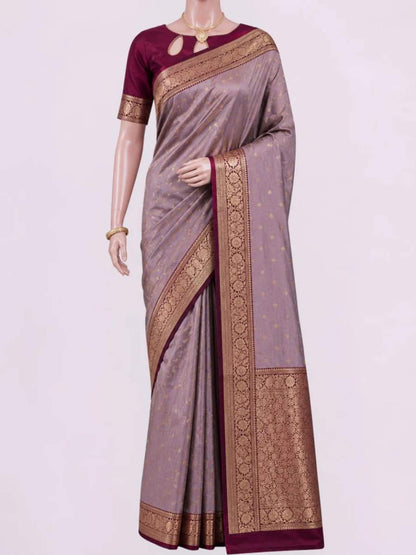 Mauve Katan Silk