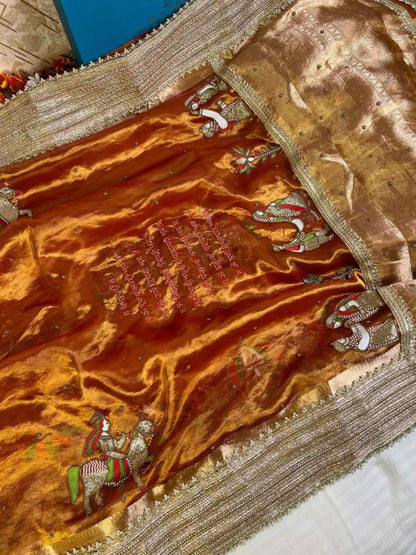 Kanjivaram Gold Saat Vachan