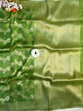 Green Viscose Silk