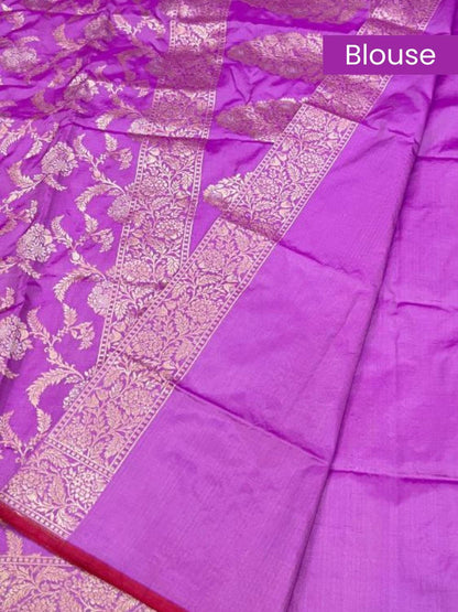 Purple Katan Silk