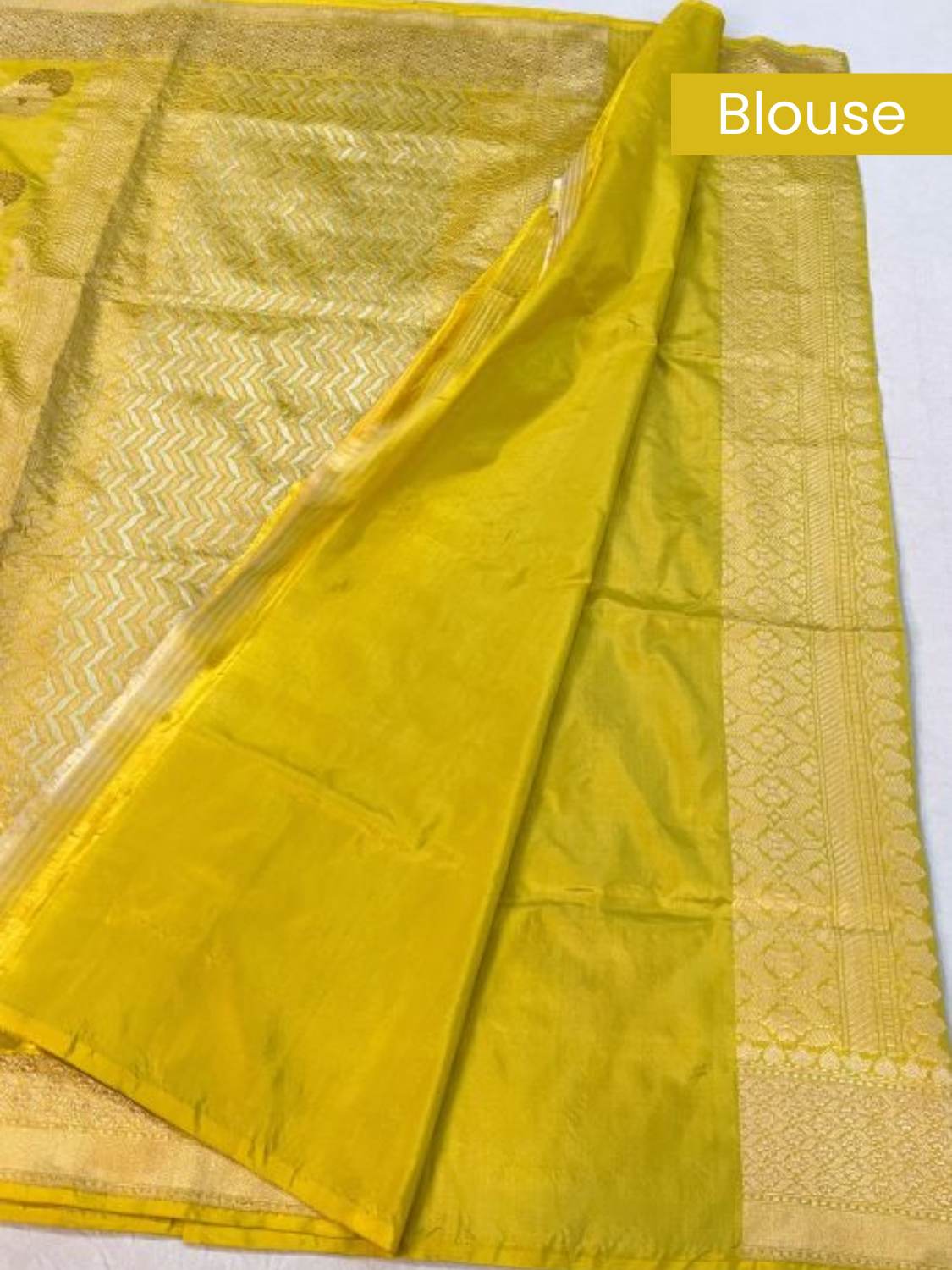Lemon Yellow Katan Silk