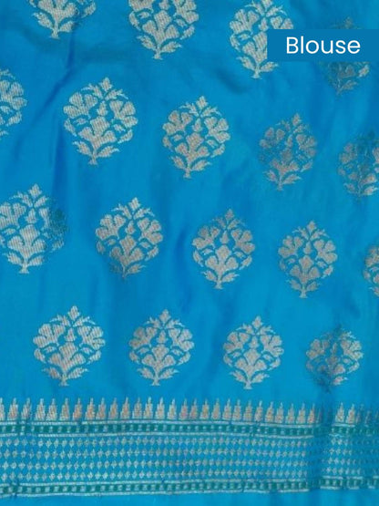 Blue Katan Silk