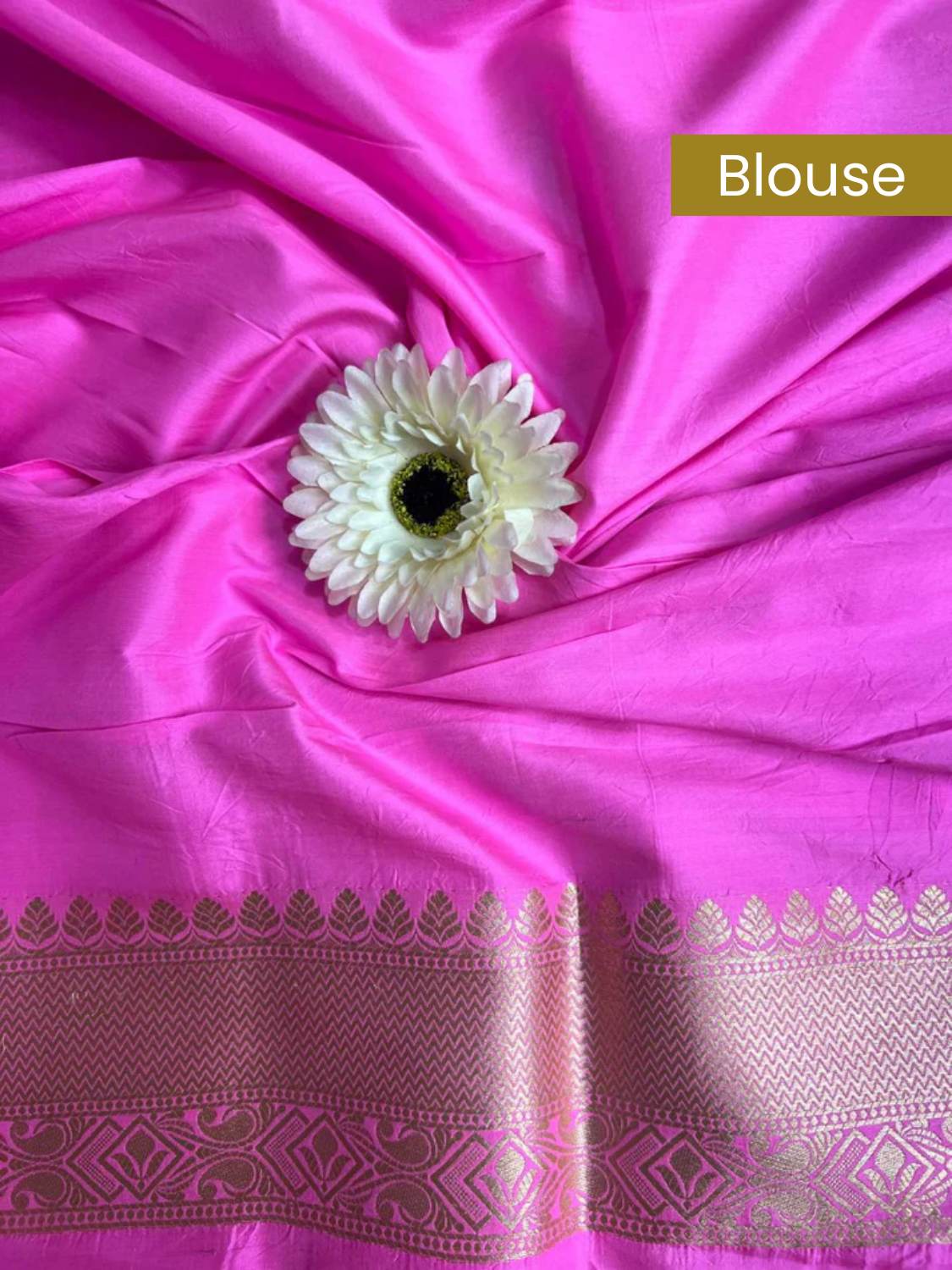 Pink Katan Silk blouse