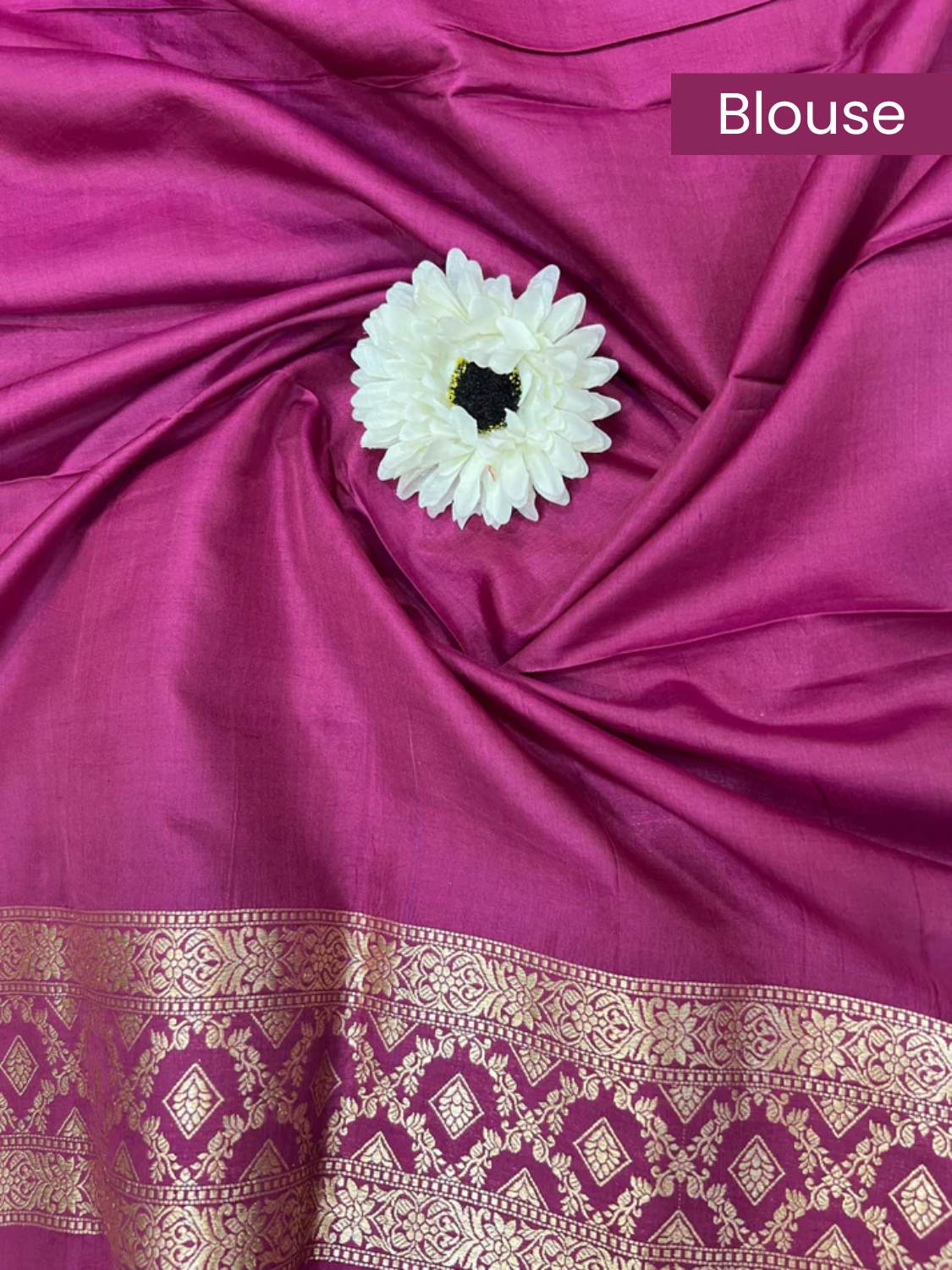 Wine Katan Silk blouse