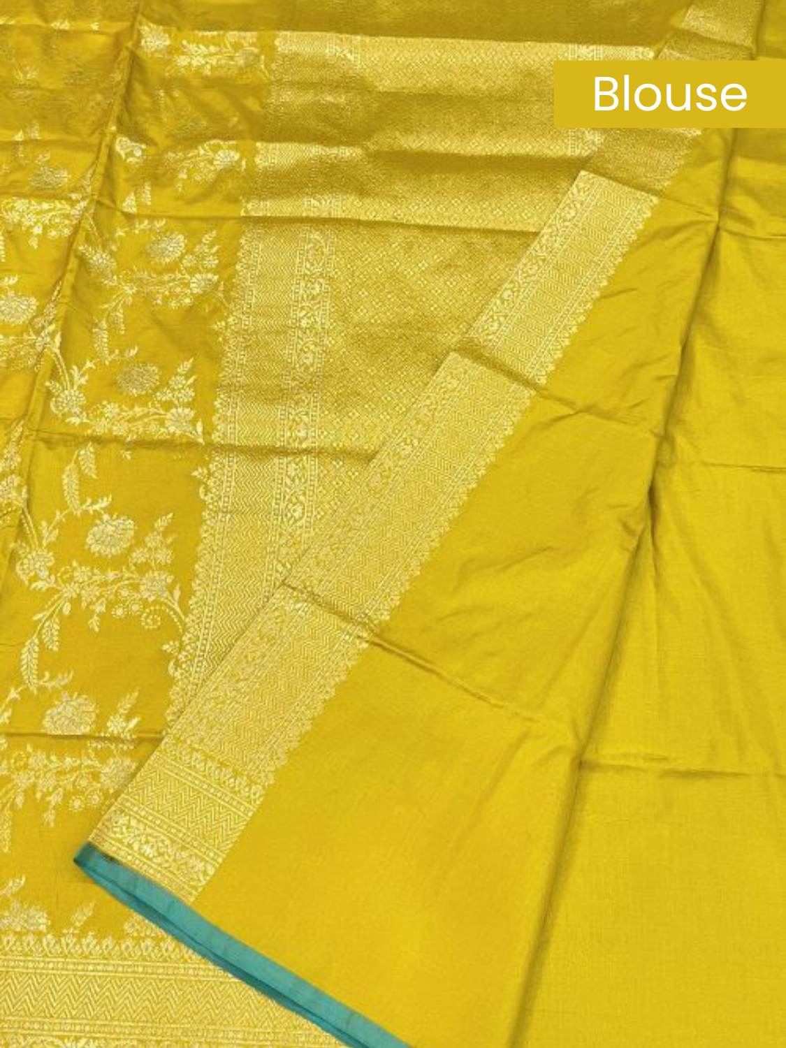 Mustard Yellow Katan Silk