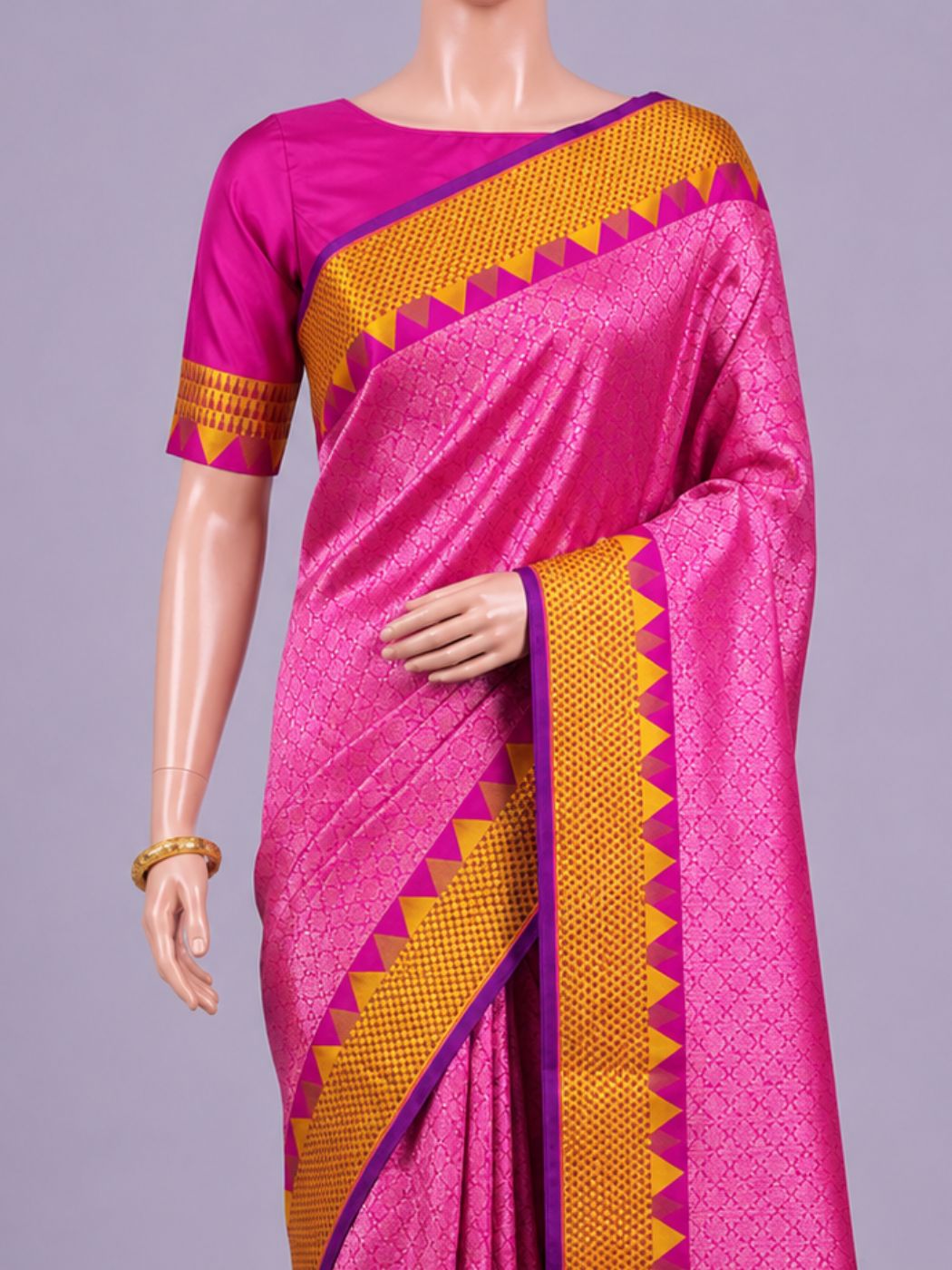 Pink Katan Silk