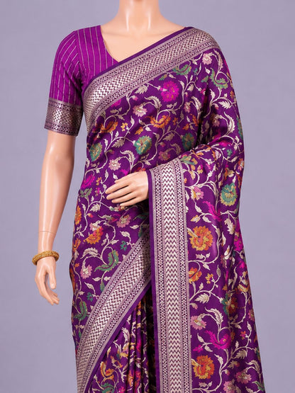 Purple Katan Silk
