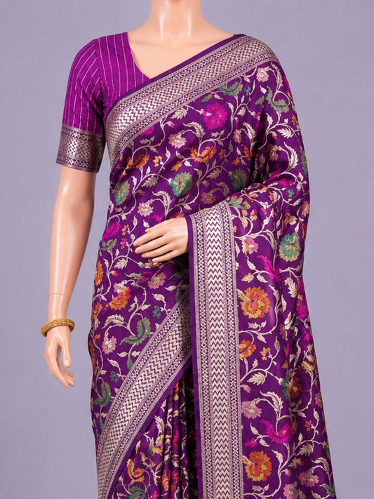 Purple Katan Silk