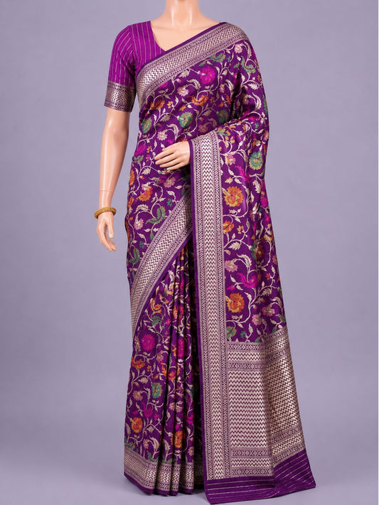 Purple Katan Silk