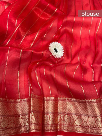 Rani Pink Kora Silk Blouse