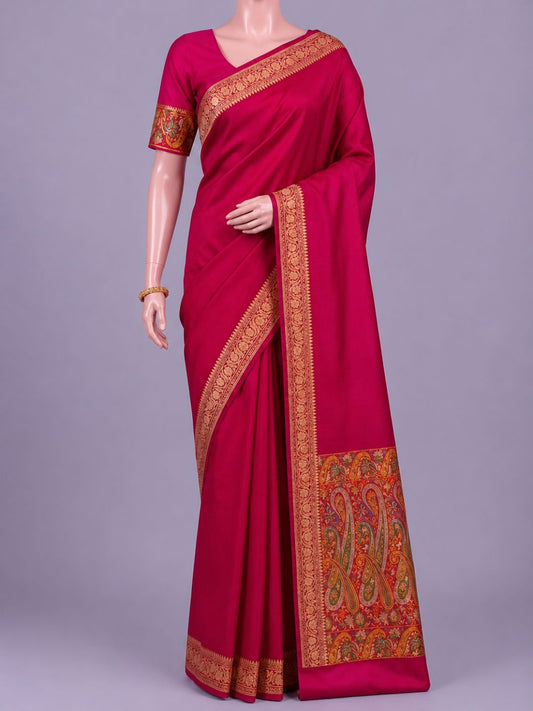 Red Katan Silk