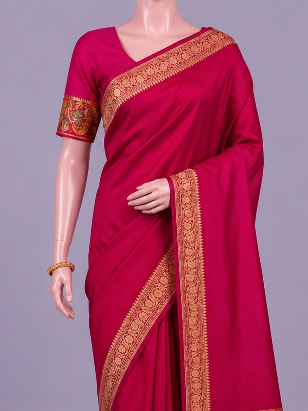 Red Katan Silk