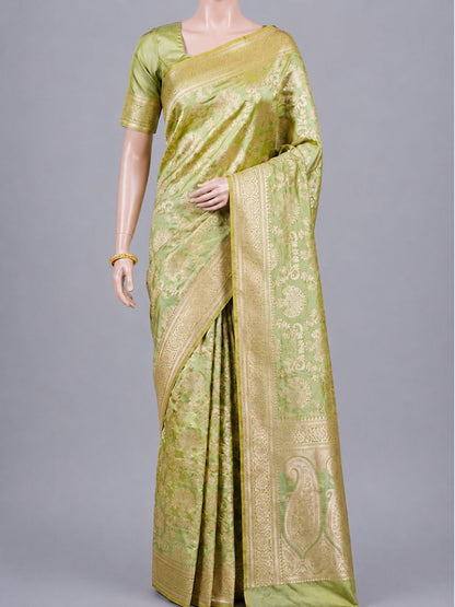 Sage Green Katan Silk