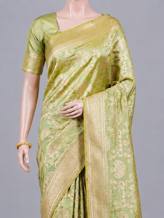 Sage Green Katan Silk