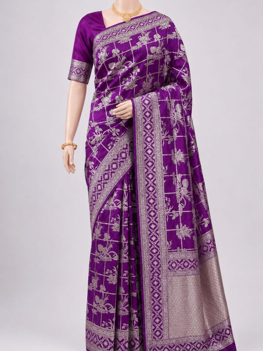 Royal Purple Katan Silk