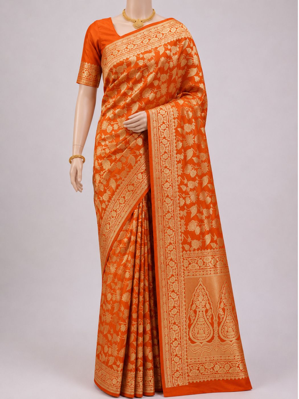 Orange Katan Silk