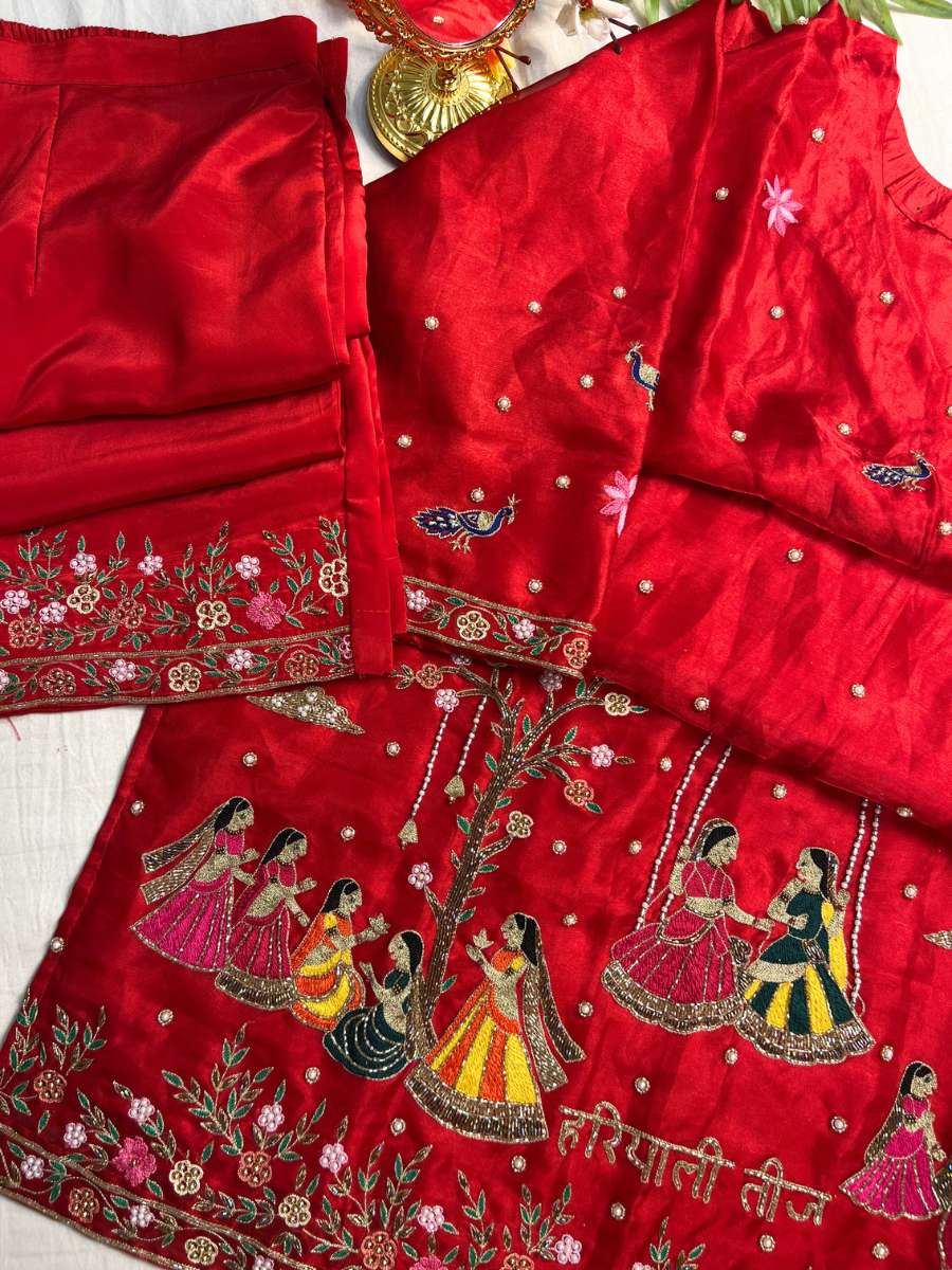 Teej Suit Set