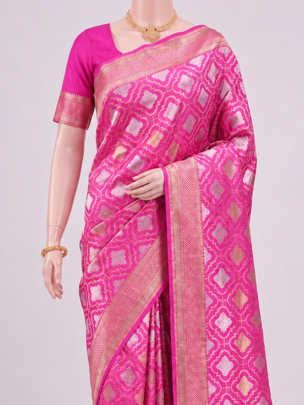 Pink Katan Silk