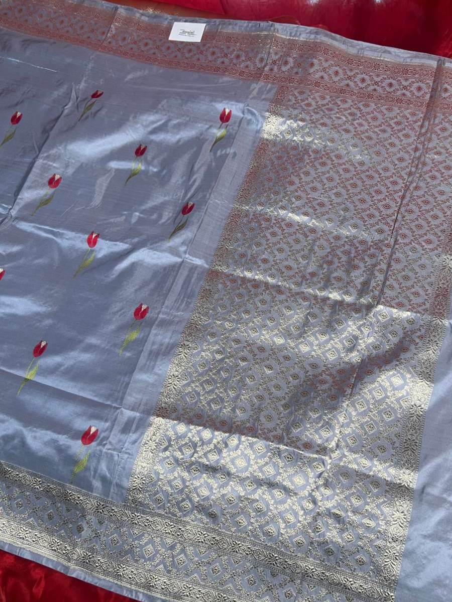 Grey Katan Silk