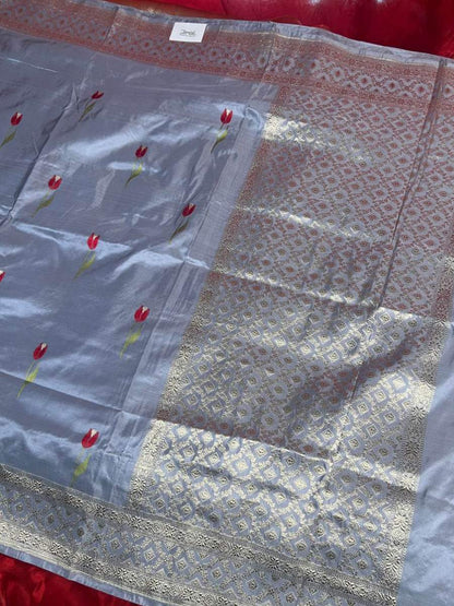 Grey Katan Silk