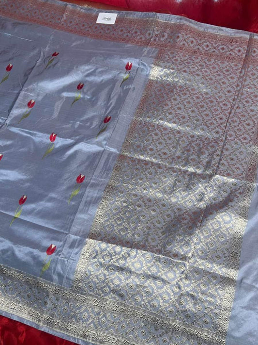 Grey Katan Silk