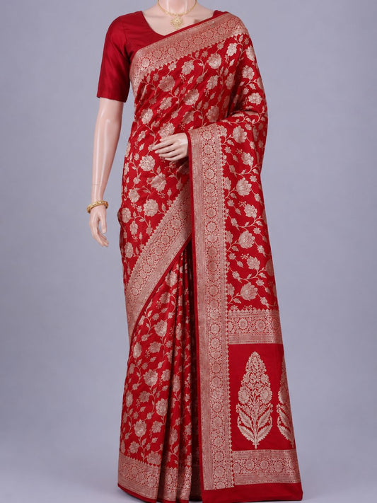 Red Katan Silk