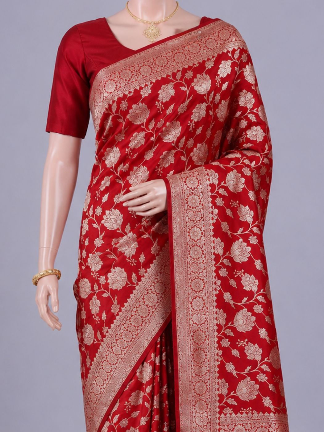 Red Katan Silk