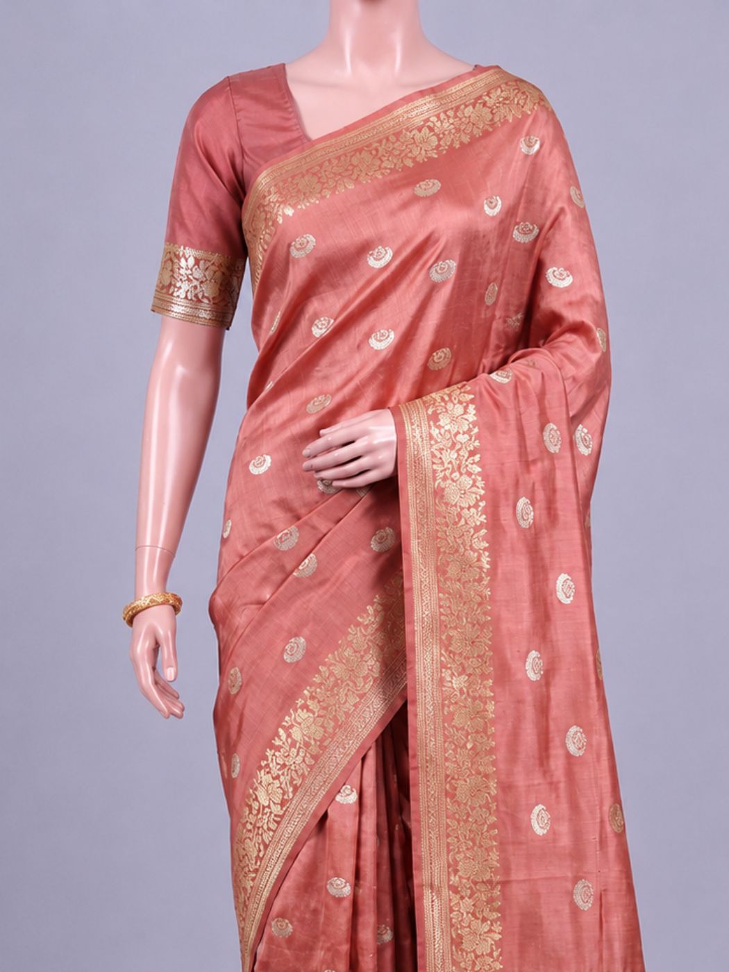 Peach Katan Silk