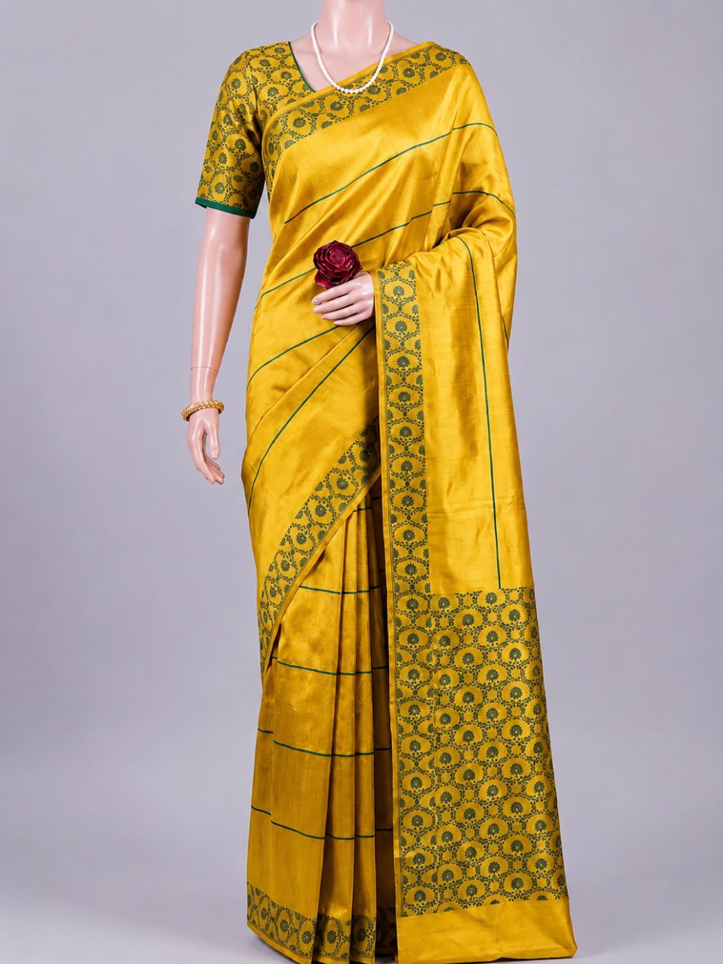 Yellow Katan silk
