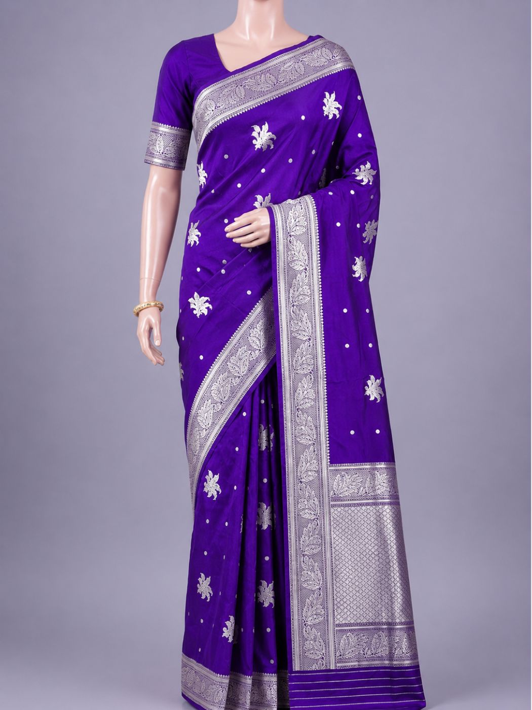 Purple Katan Silk
