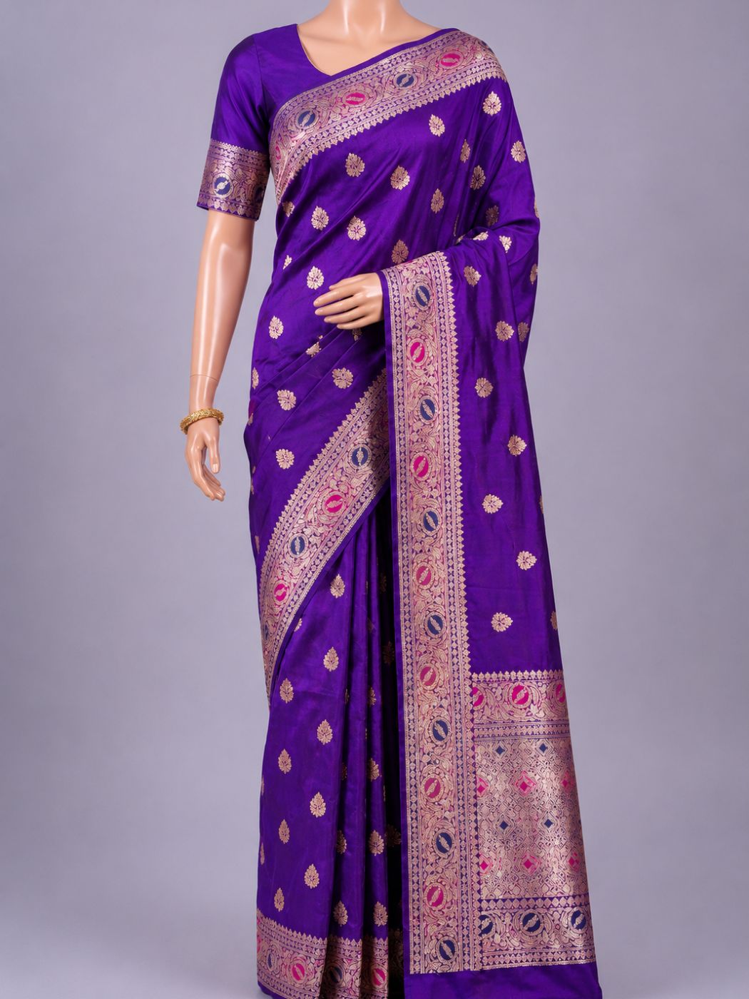 Purple Katan Silk