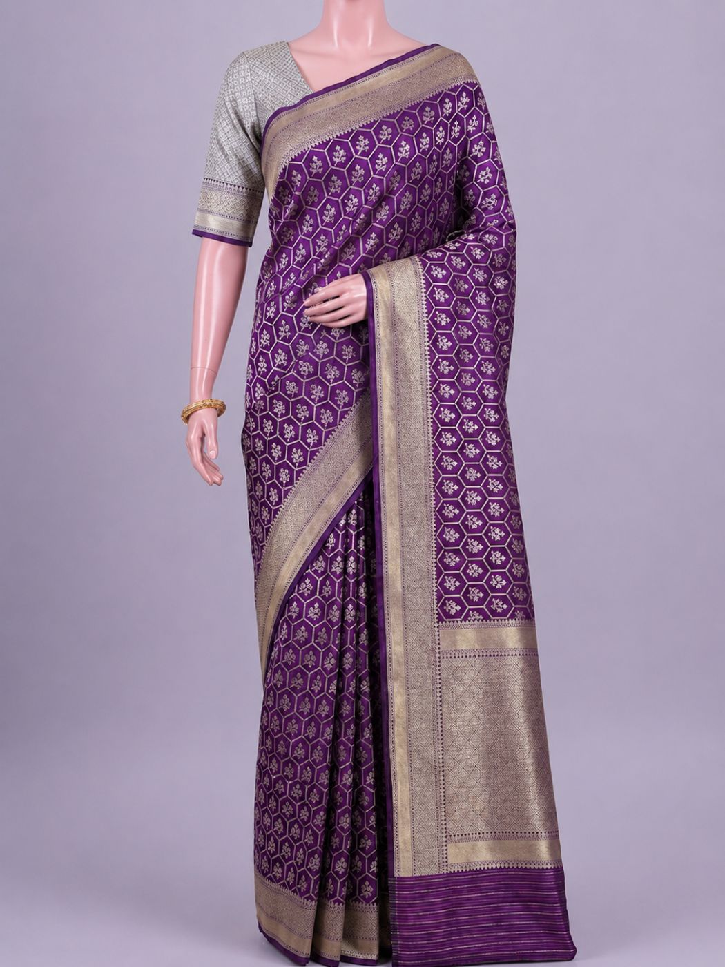 Purple Katan Silk