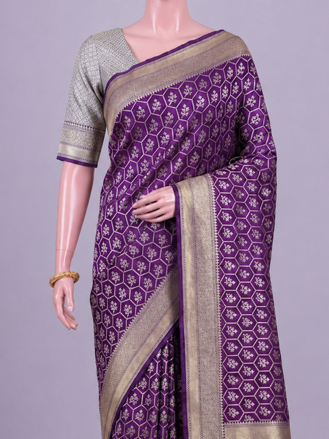 Purple Katan Silk