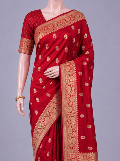 Royal Red Katan Silk