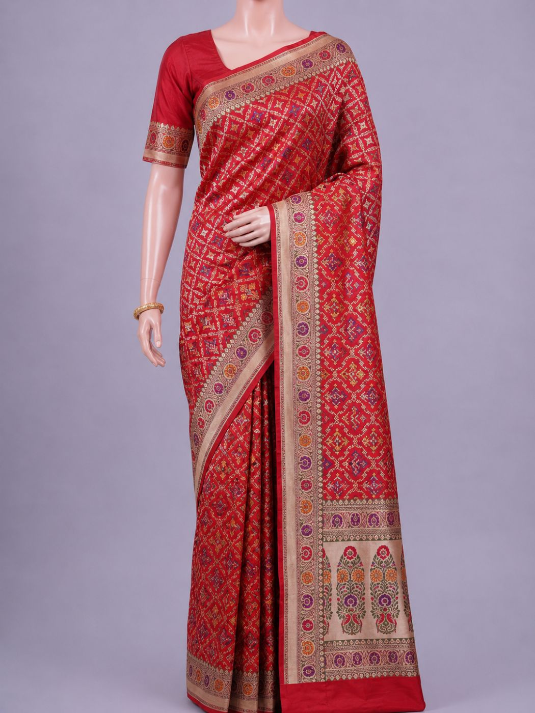 Red Katan Silk