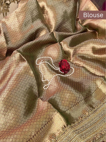 wine brocade blouse