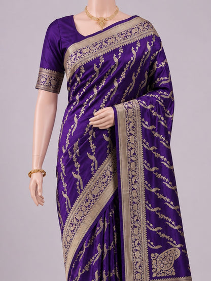 Royal Purple Katan Silk