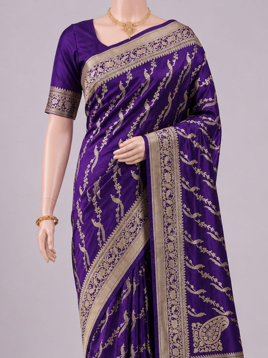 Royal Purple Katan Silk