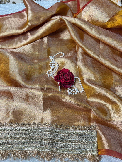 Kanjivaram Gold Brocade Blouse