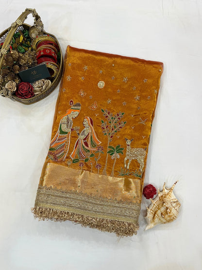 mantavya Radha Krishna Saree