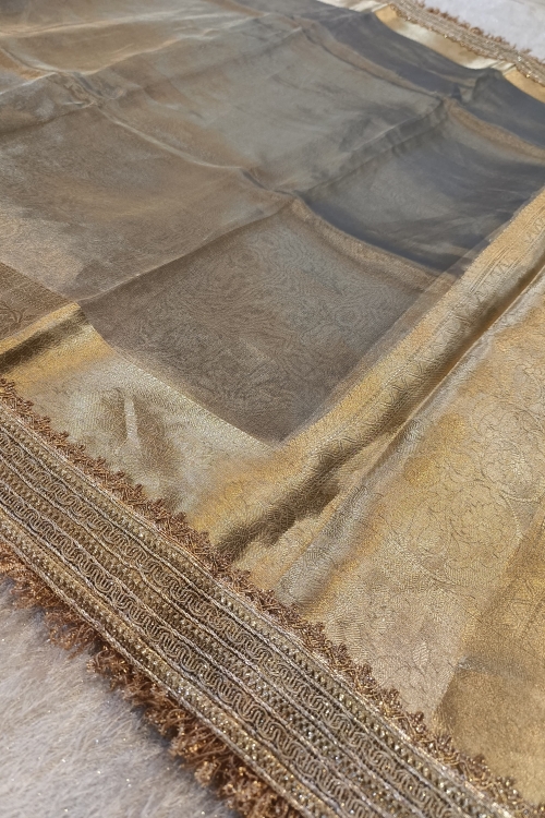 Tissue silk saree