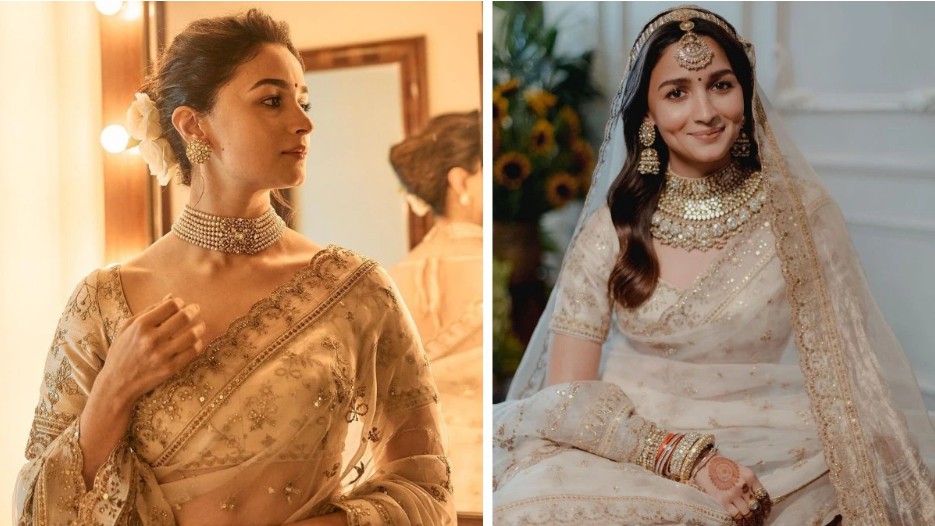 Alia Bhatt rewears her wedding saree at National Awards Alia Bhatt rewears her wedding saree at National Awards